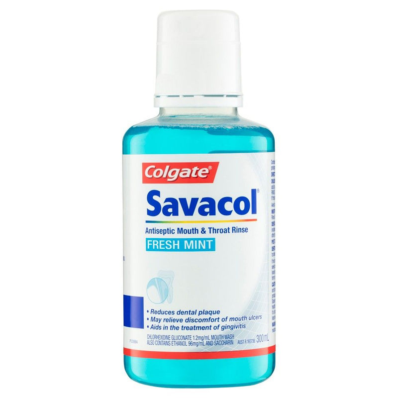 Colgate Savacol Mouthwash Freshmint 300ml