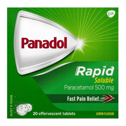 Panadol Rapid Soluble Tablets 20
