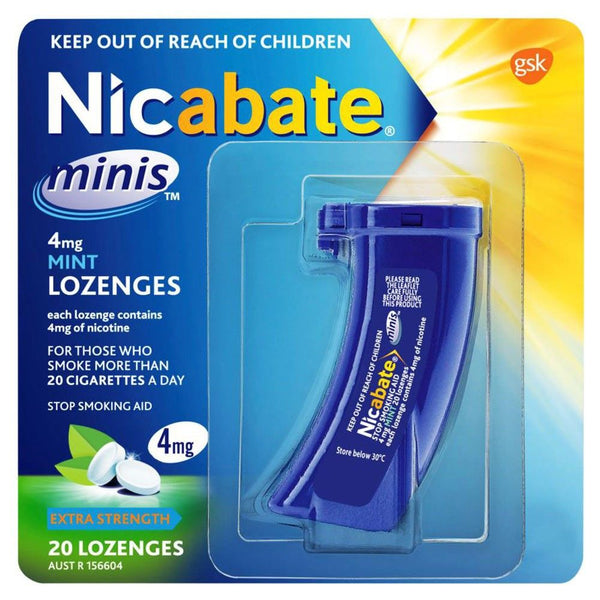 Nicabate Mini 4mg Lozenges 20