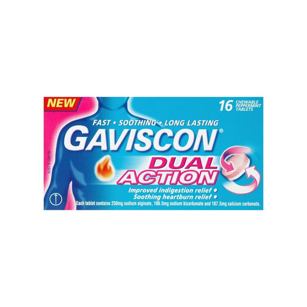 Gaviscon Dual Action Tab 16