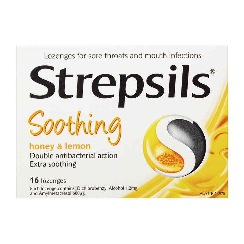 Strepsils Honey / Lemon Lozenges 16