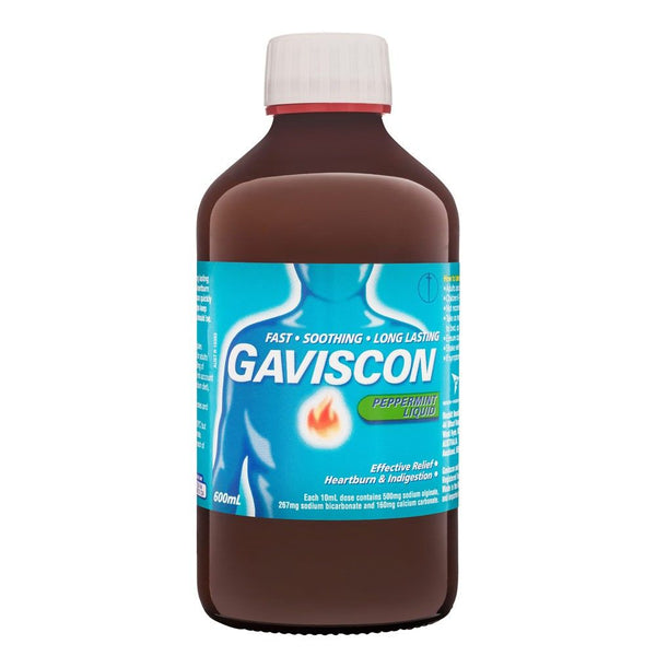 Gaviscon Liquid Peppermint 600ml