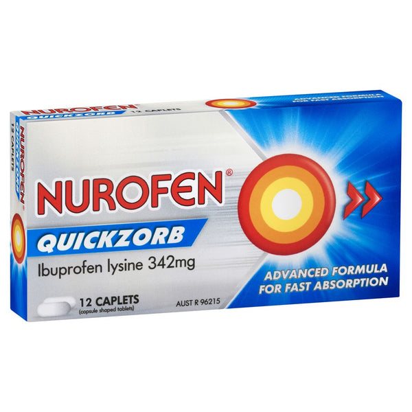 Nurofen Quickzorb Caplets 12