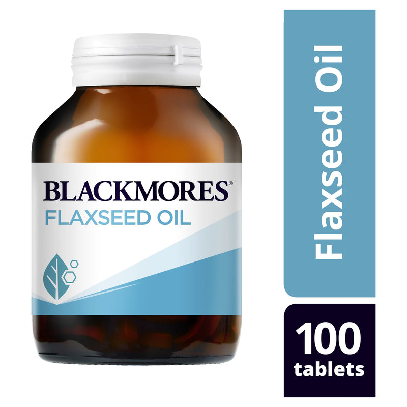 Blackmores Flaxseed Oil 1000mg 100 Vegetarian Capsules