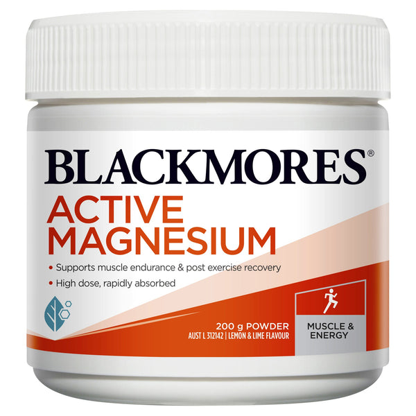 Blackmores Active Magnesium 200g Powder