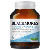 Blackmores Vegan Omega-3 Oil 120 Capsules