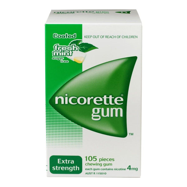 Nicorette Gum Freshmint 4mg 105