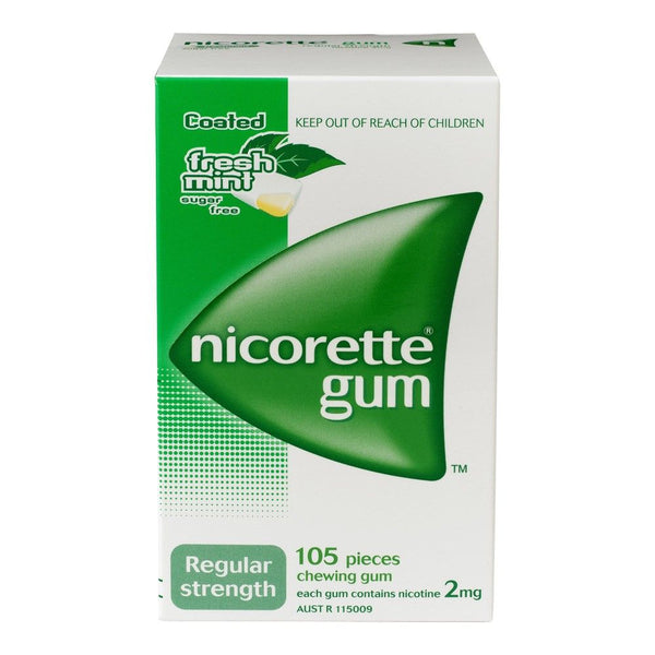 Nicorette Gum Freshmint Regular 105