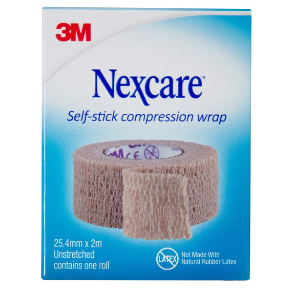 Nexcare Self-Stick Compression Wrap 25mm