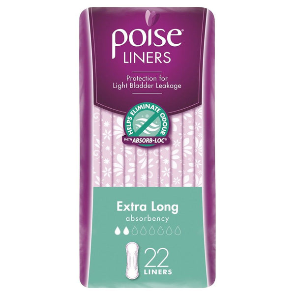 Poise Liner Extra Long 22