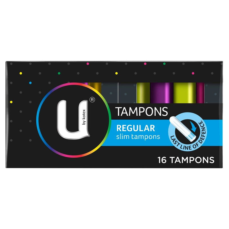 U By Kotex Tampon Regular 16