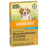 Advocate Dog 4-10 kg Medium 3s