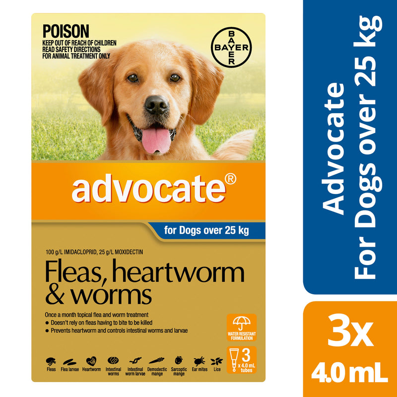 Advocate Dog Over 25 kg Extra Large 3s