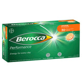 Berocca Energy Vitamin Orange Effervescent Tablets 30 Pack