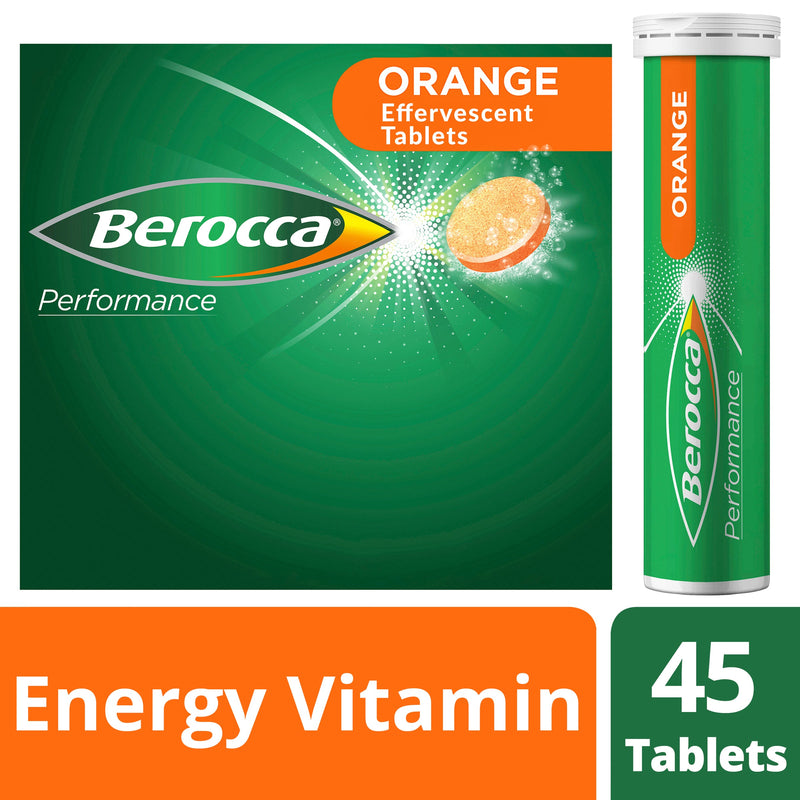 Berocca Performance Orange 45 Effervescent Tablets