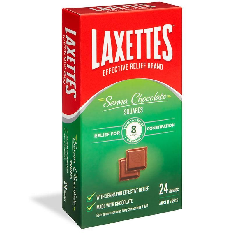 Laxettes Chocolate With Senna 24
