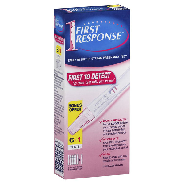 First Response 6 Plus 1 Instream Value Pack