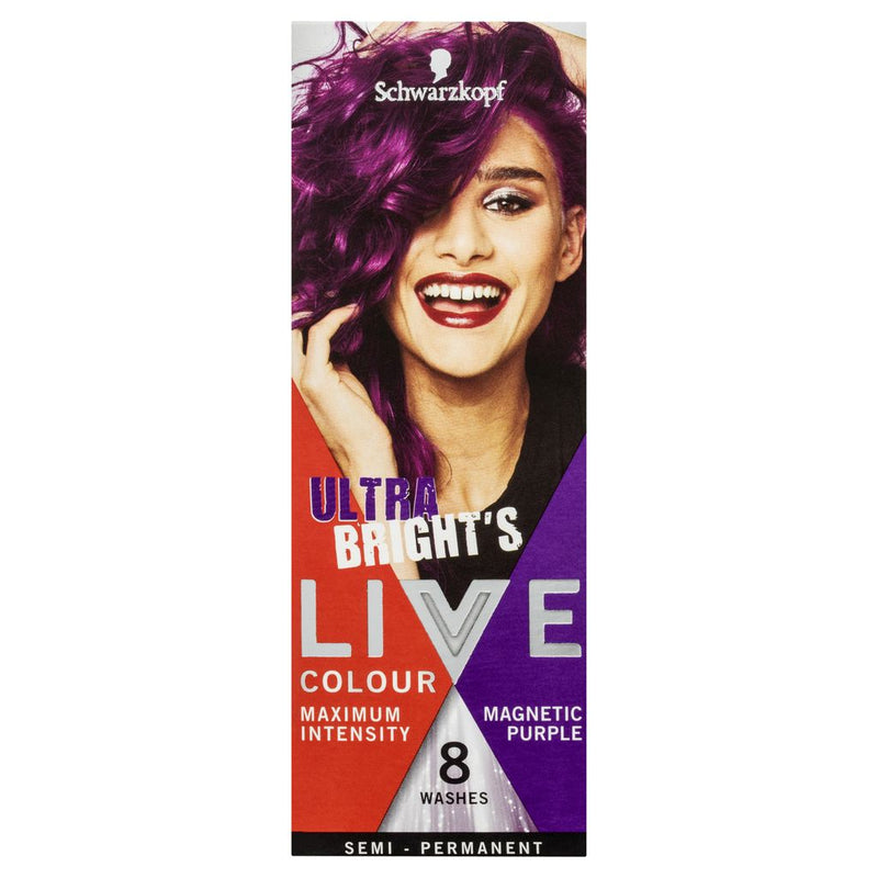 Schwarzkopf Live Colour Ultra Brights Pillar Red Box