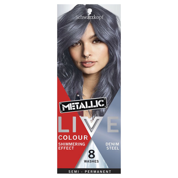 Schwarzkopf Live Colour Metallics - Denim Steel