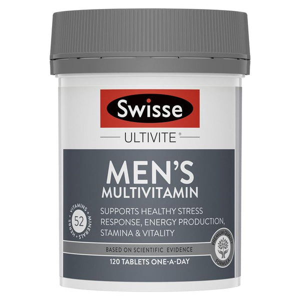 Swisse Men's Ultivite Multivitamin 120 Tablets