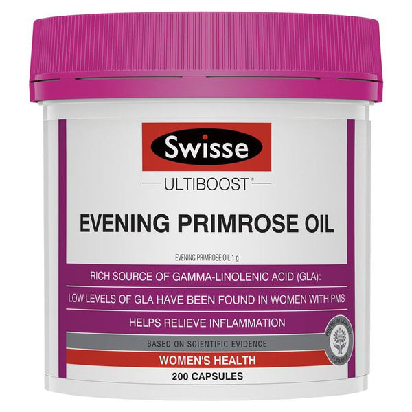 Swisse Ultiboost Evening Primrose Oil 200 Capsules