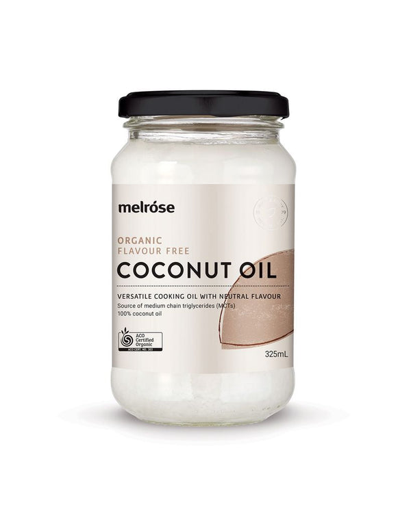 Melrose Organic Flavour Free Coconut Oil 325ml