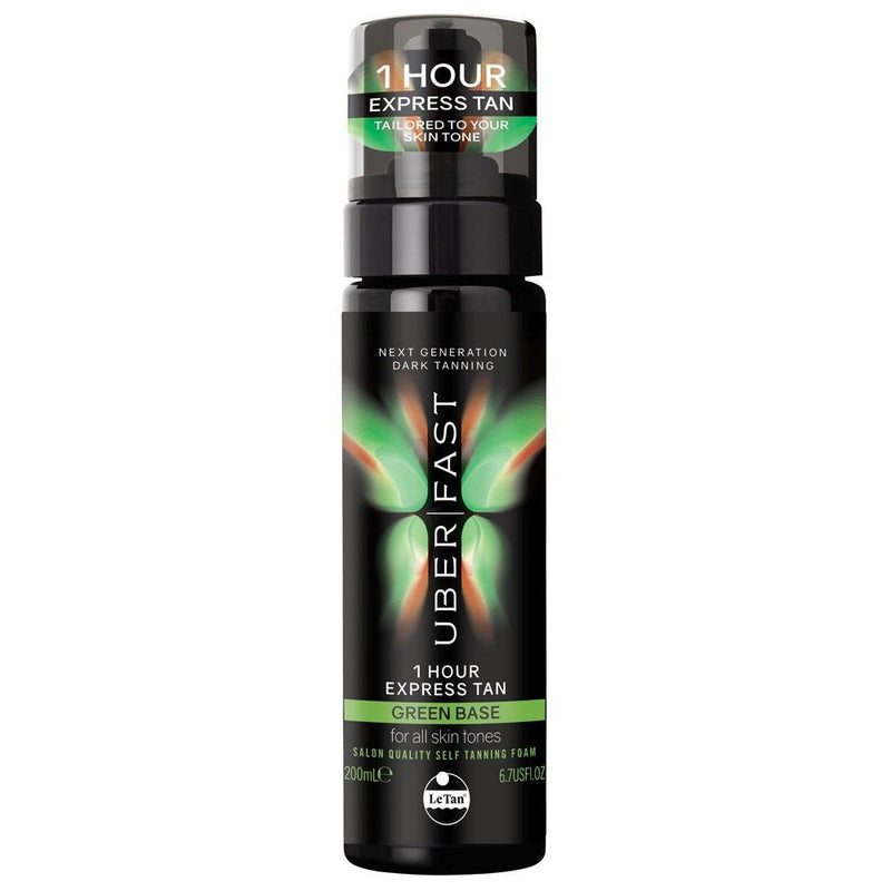 Le Tan Uber Dark Fast 200ml - Green Base