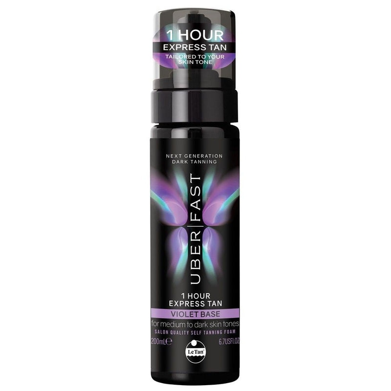 Le Tan Uber Dark Fast 200ml - Violet Base