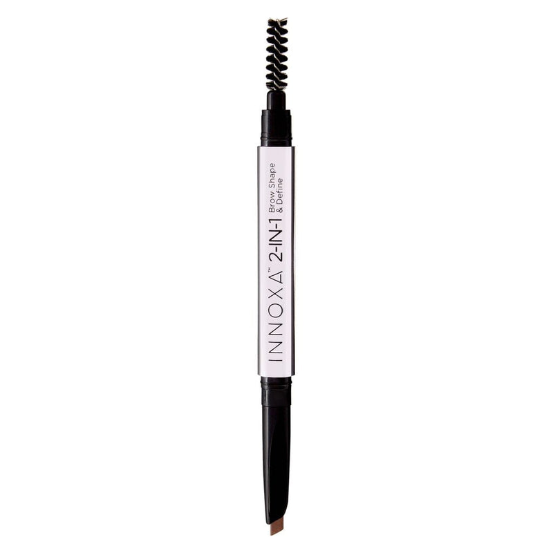 Innoxa 2-In-1 Brow Shape & Define Pencil 0.22g Light Brown