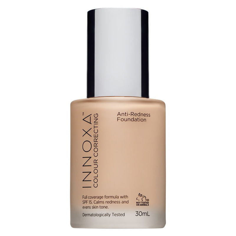 Innoxa Anti-Redness Foundation 30ml Ivory