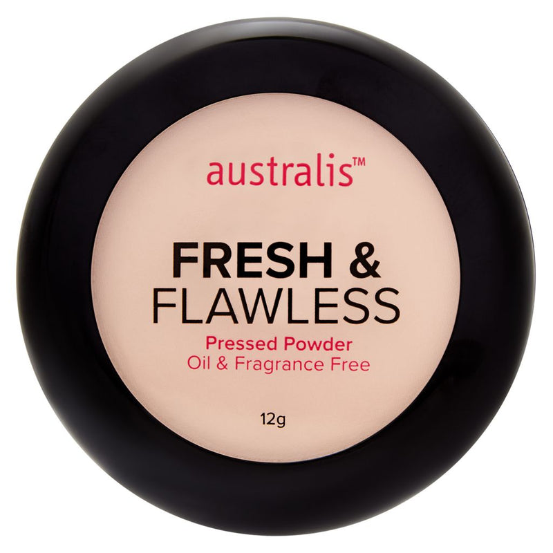 Australis Fresh & Flawless Pressed Powder 11g Warm Brown