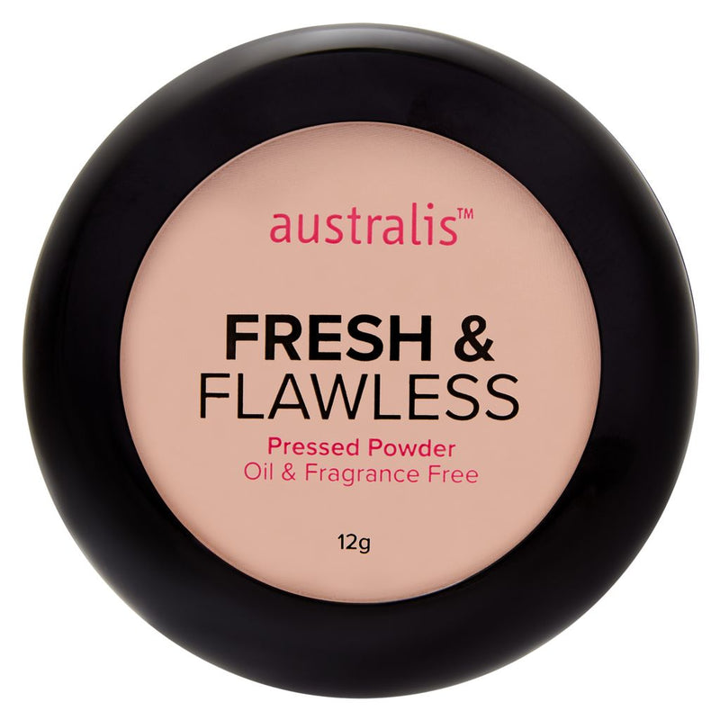 Australis Fresh & Flawless Pressed Powder 11g Warm Brown