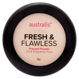 Australis Fresh & Flawless Pressed Powder 11g Darkest Olive