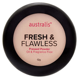 Australis Fresh & Flawless Pressed Powder 11g Darkest Olive