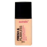 Australis Fresh & Flawless Foundation 30ml Fairest