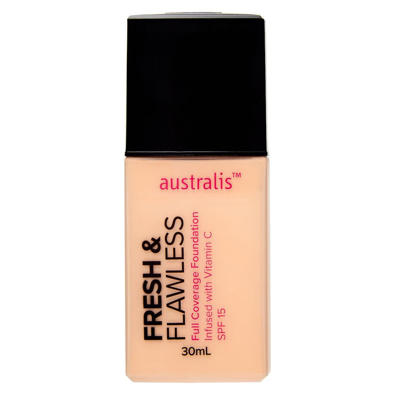 Australis Fresh & Flawless Foundation 30ml Fairest