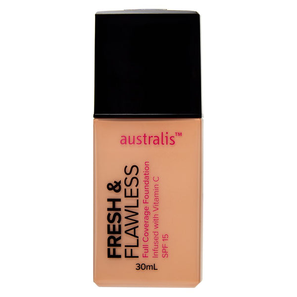 Australis Fresh & Flawless Foundation 30ml Bare Beige