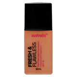 Australis Fresh & Flawless Foundation 30ml Light Neutral