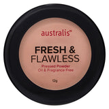 Australis Fresh & Flawless Pressed Powder 11g Deep Natural