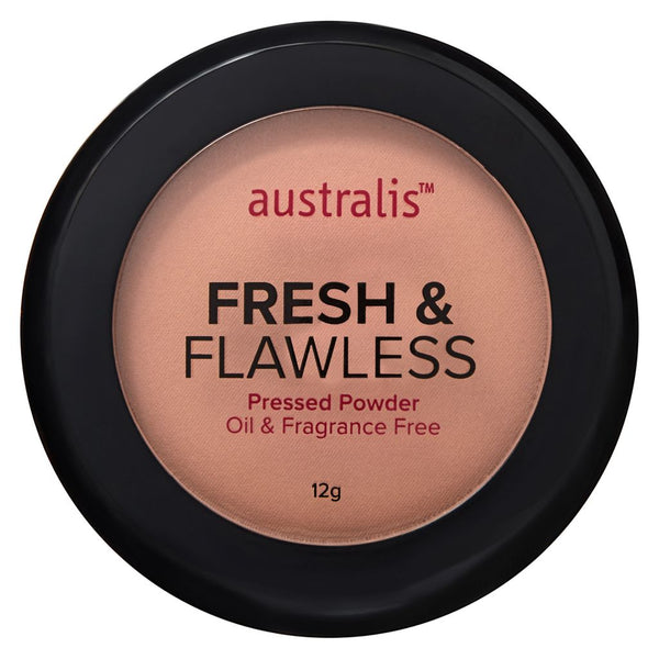 Australis Fresh & Flawless Pressed Powder 11g Deep Golden