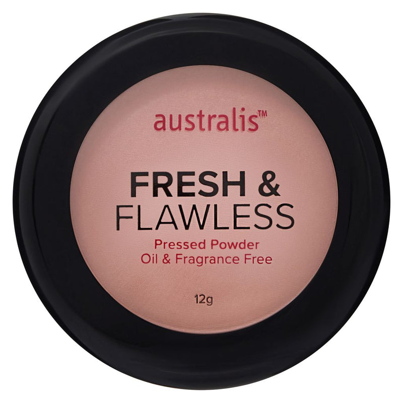 Australis Fresh & Flawless Pressed Powder 11g Deep Natural