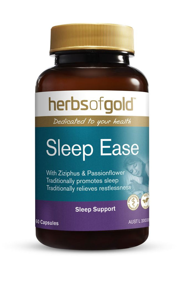 Herbs of Gold Sleep Ease 60 Vege Capsules