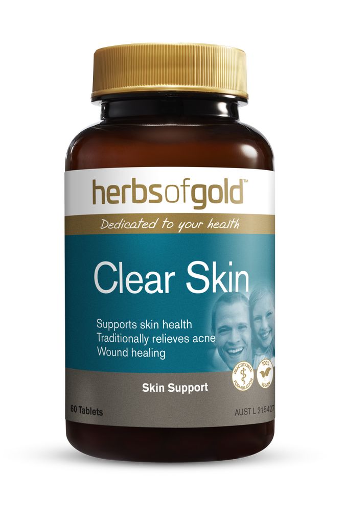 Herbs of Gold Clear Skin 60 Tablets