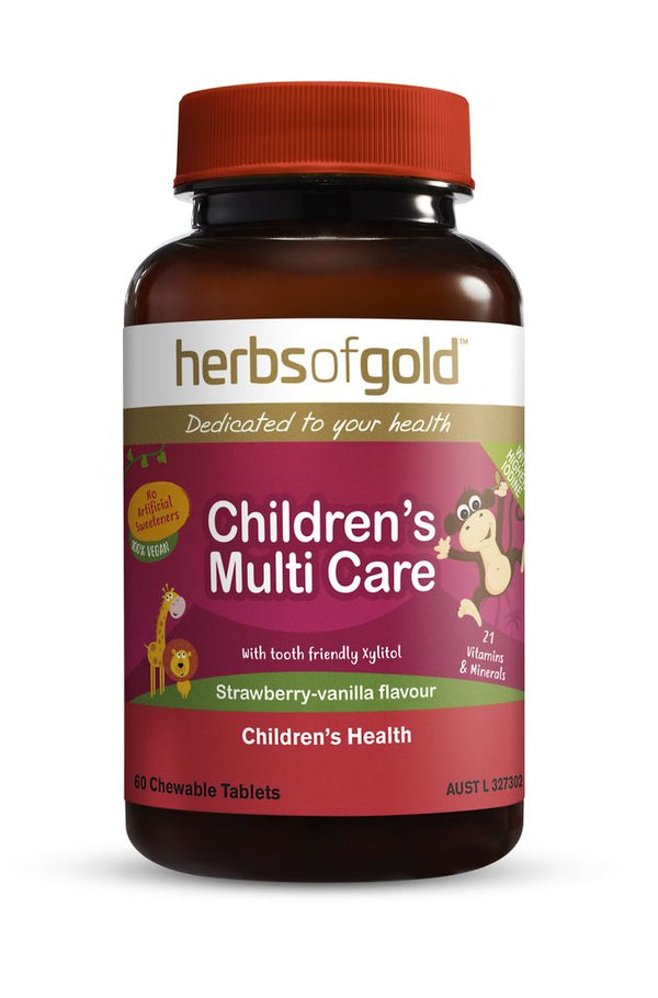 Herbs of Gold Children's Multi Care (Chewable) 60 Tablets