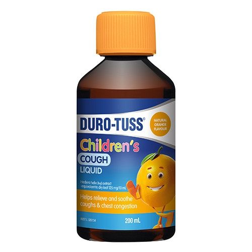 Durotuss Child Cough Liq Orange 200ml