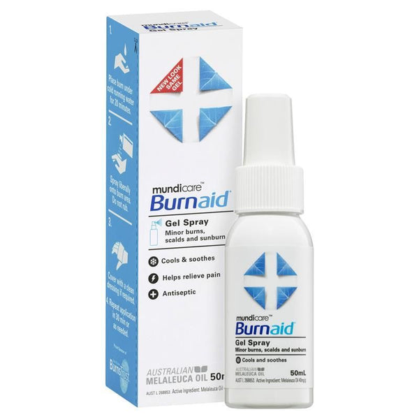 Burnaid Burn Gel Spray 50ml