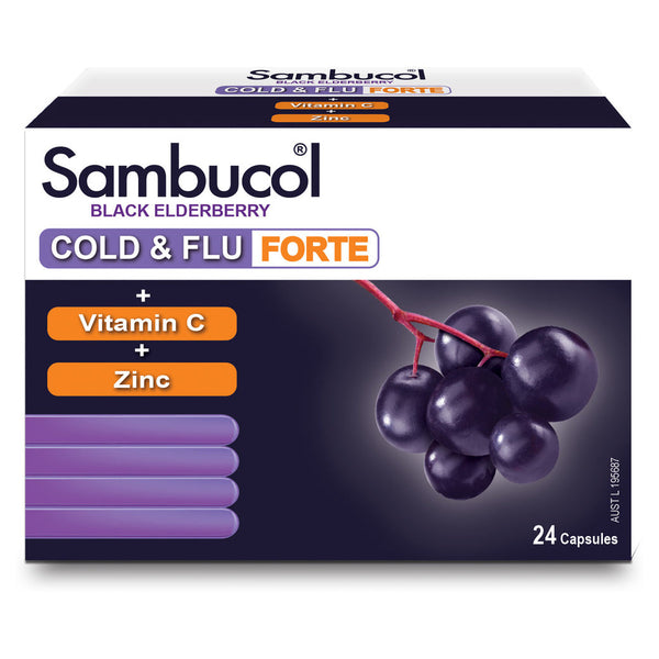 Sambucol Cold & Flu Forte 24s