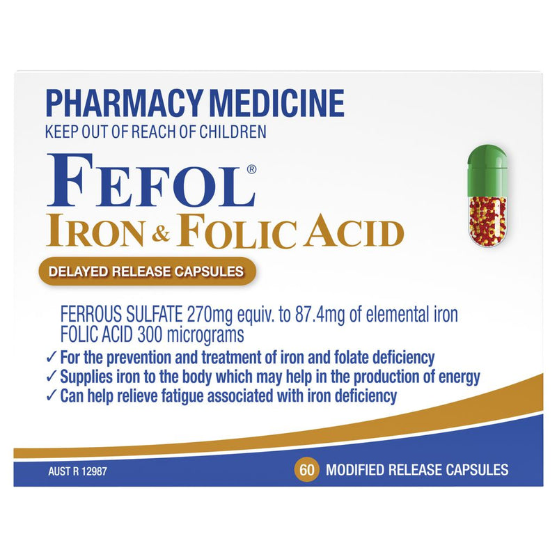 FEFOL Spansules Capsules 60s