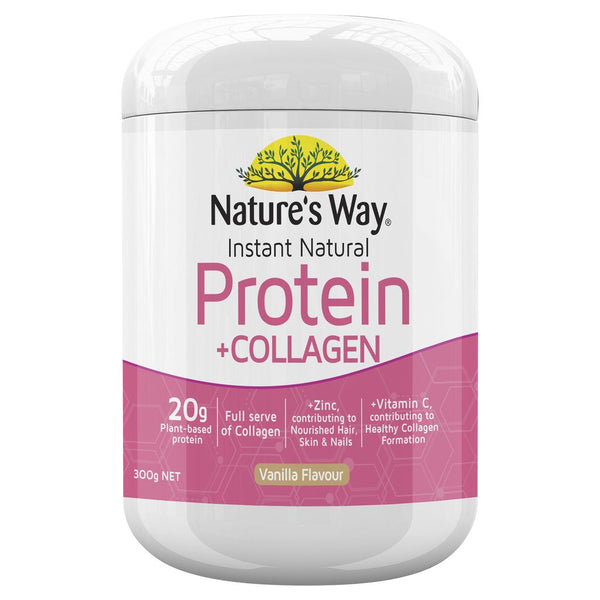 Nature's Way Instant Natural Protein + Collagen 300g