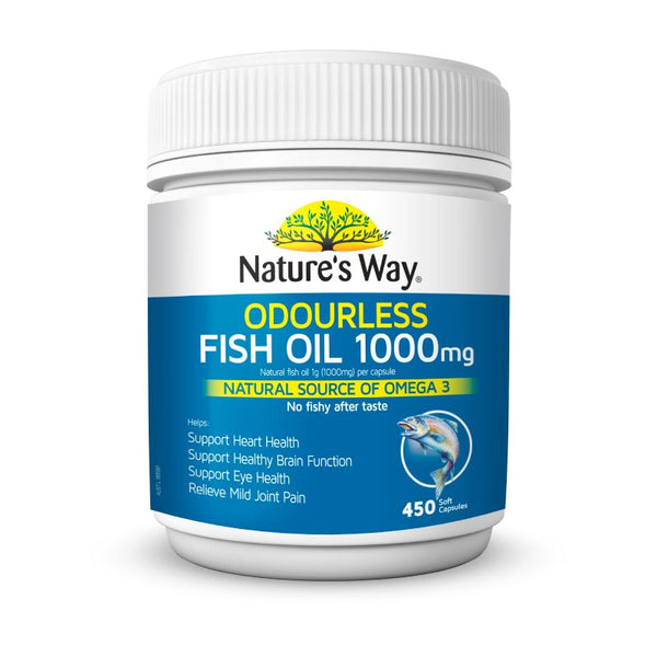 Nature's Way Fish Oil 1000mg 450s